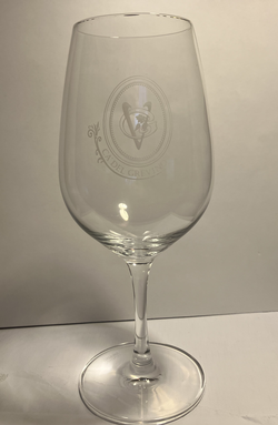 CDG Logo Wine Glass